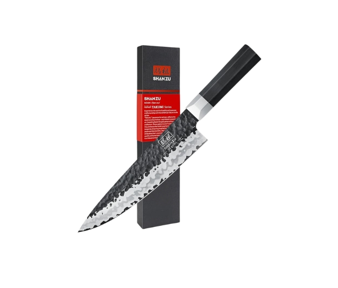 SHAN ZU Cuchillo de Chef Forjado a Mano