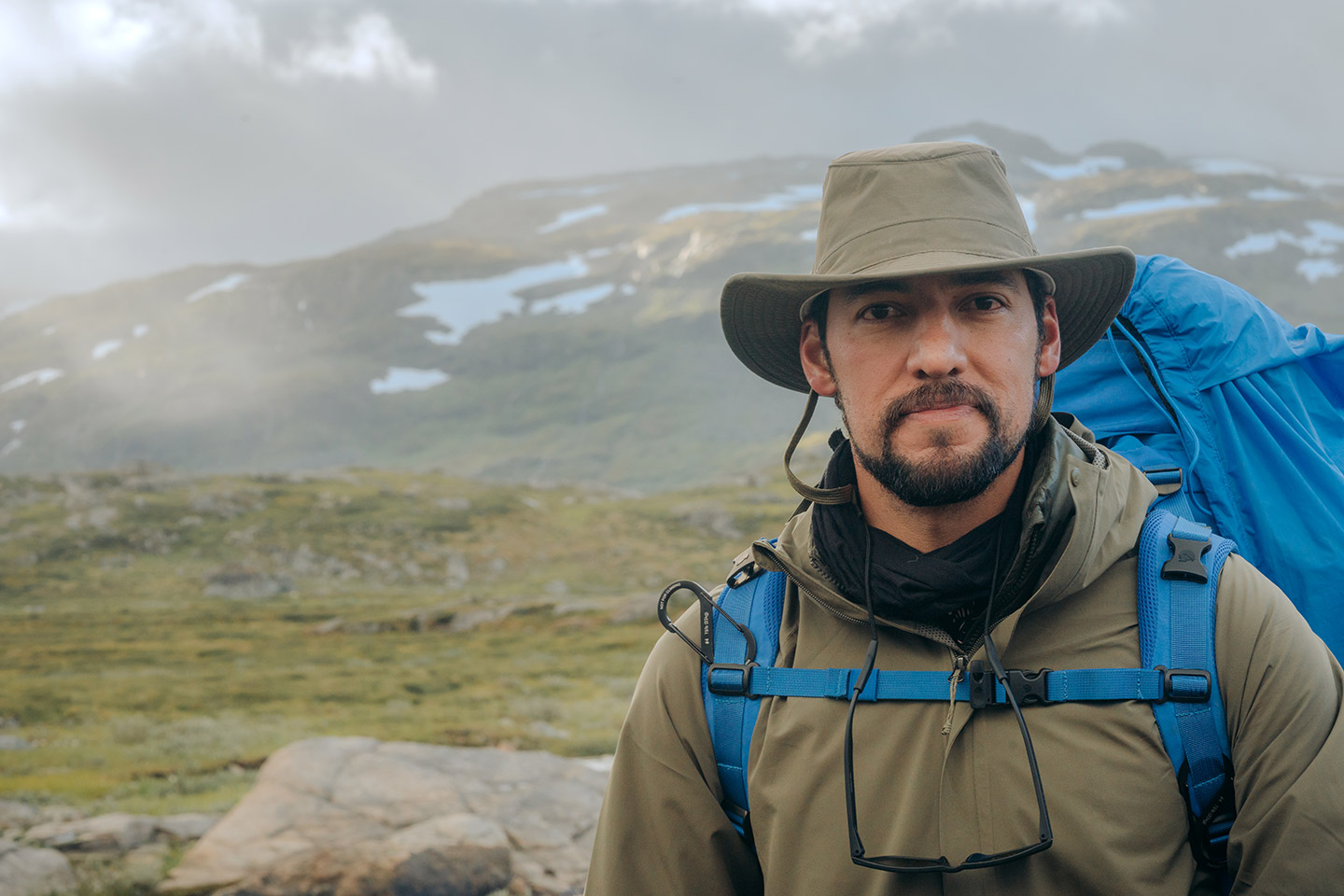 Gerardo Ibarra ante la naturaleza del Círculo Polar Ártico