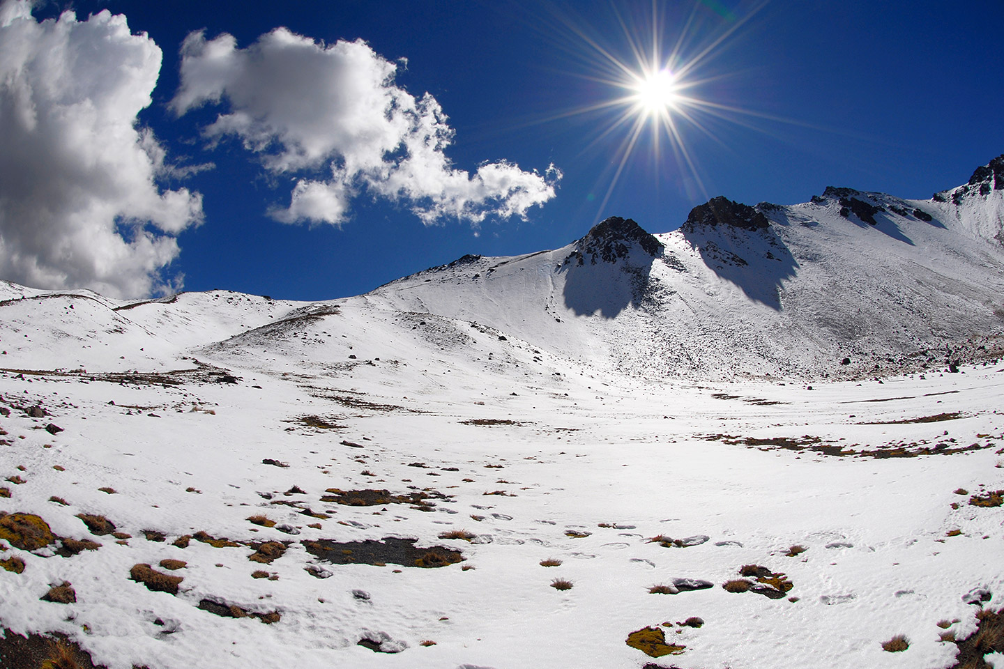 Dónde ver nieve en México