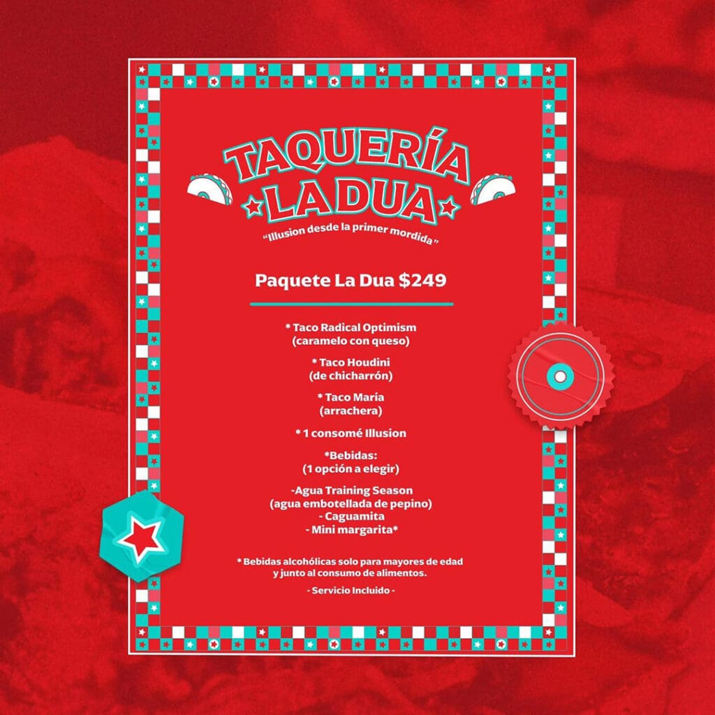 tacos Dua Lipa