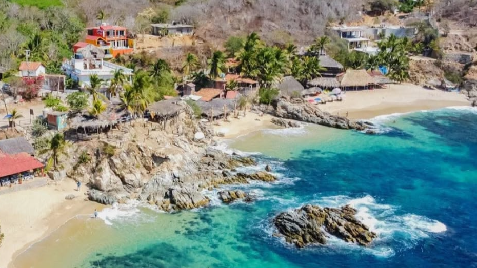 Estacahuite Estacahuite, una de las playas de Pochutla