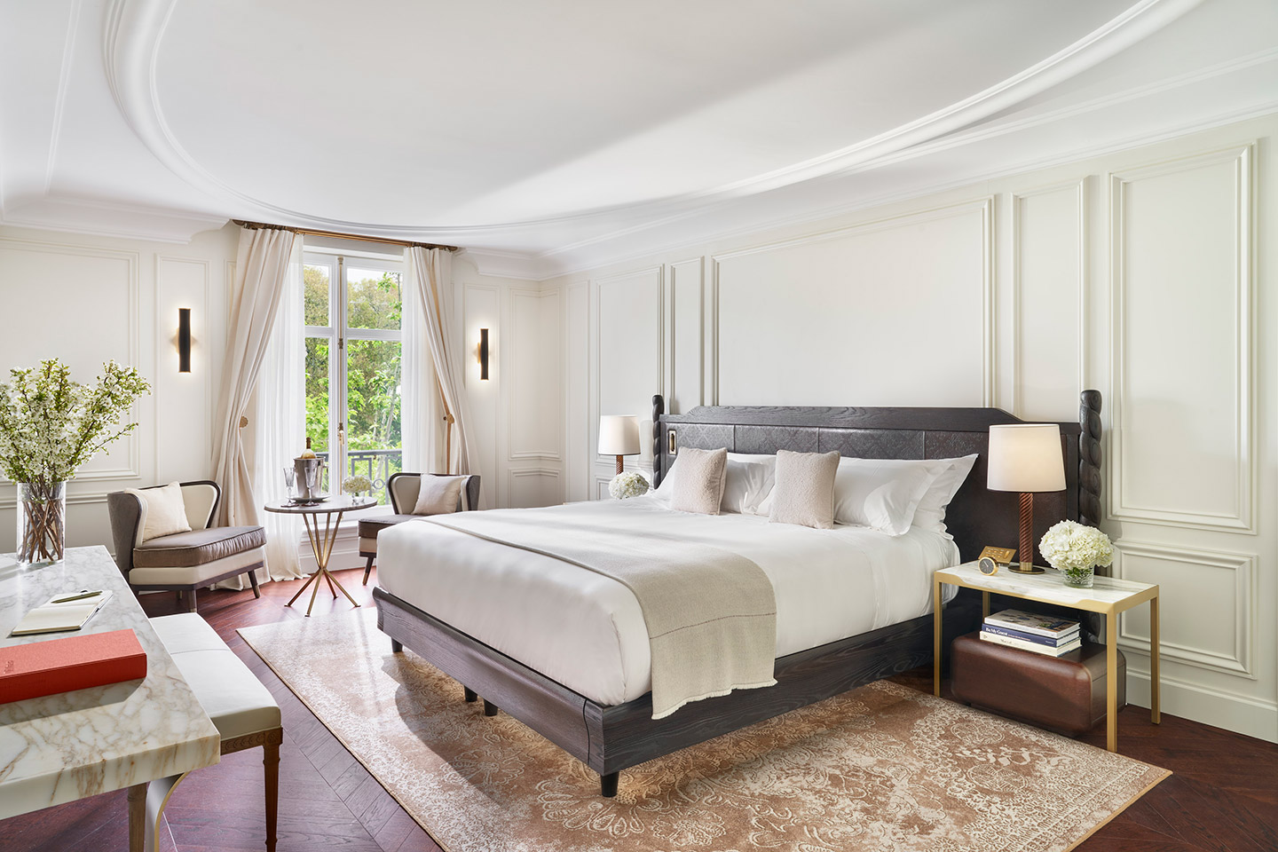 Mandarin_Oriental_Madrid_habitación Los espacios reciben luz natural y están pensados para disfrutarse con calma.