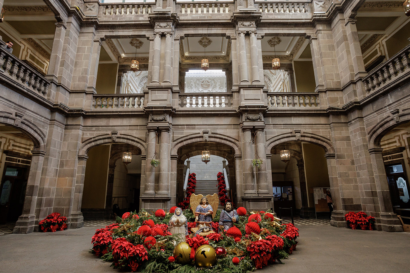 Puebla_Ayuntamiento_nacimiento Nacimientos en Puebla para la Navidad