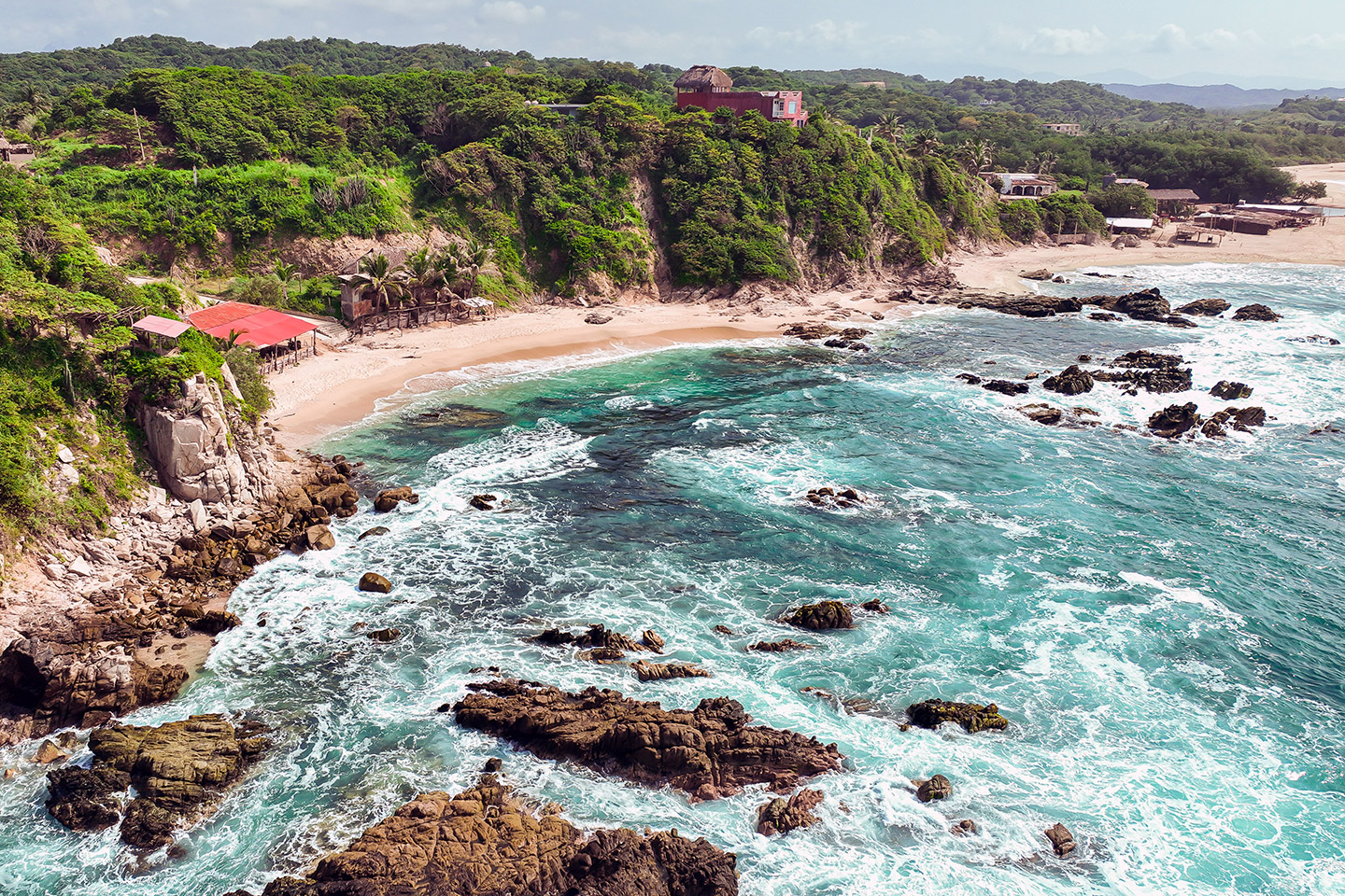 San_Pedro_Pochutla_playas_Oaxaca_Cuatunalco Cuautunalco, una de las playas de San Pedro Pochutla, en Oaxaca