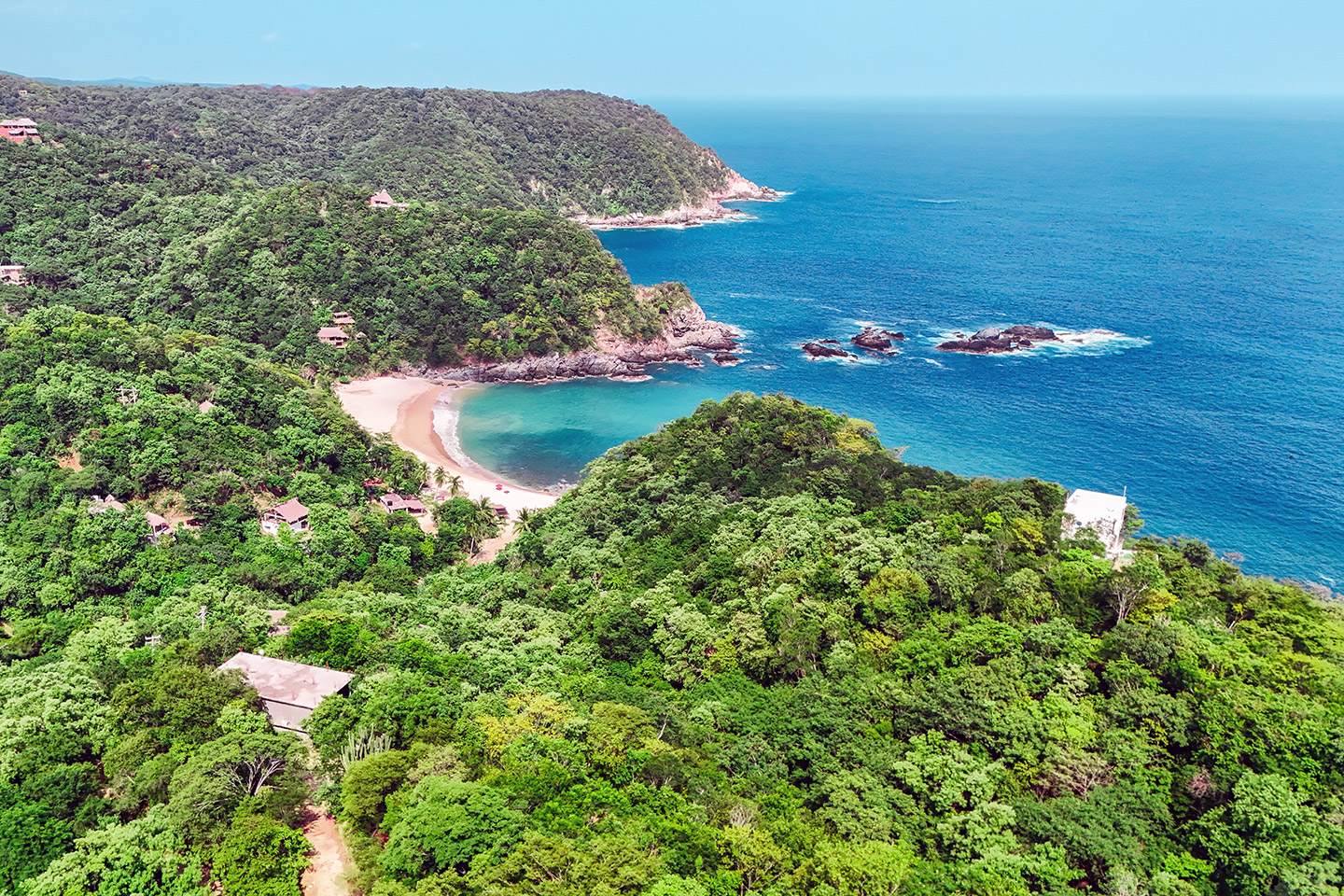 San_Pedro_Pochutla_playas_Oaxaca_La_Boquilla La Boquilla, una de las playas de San Pedro Pochutla, en Oaxaca