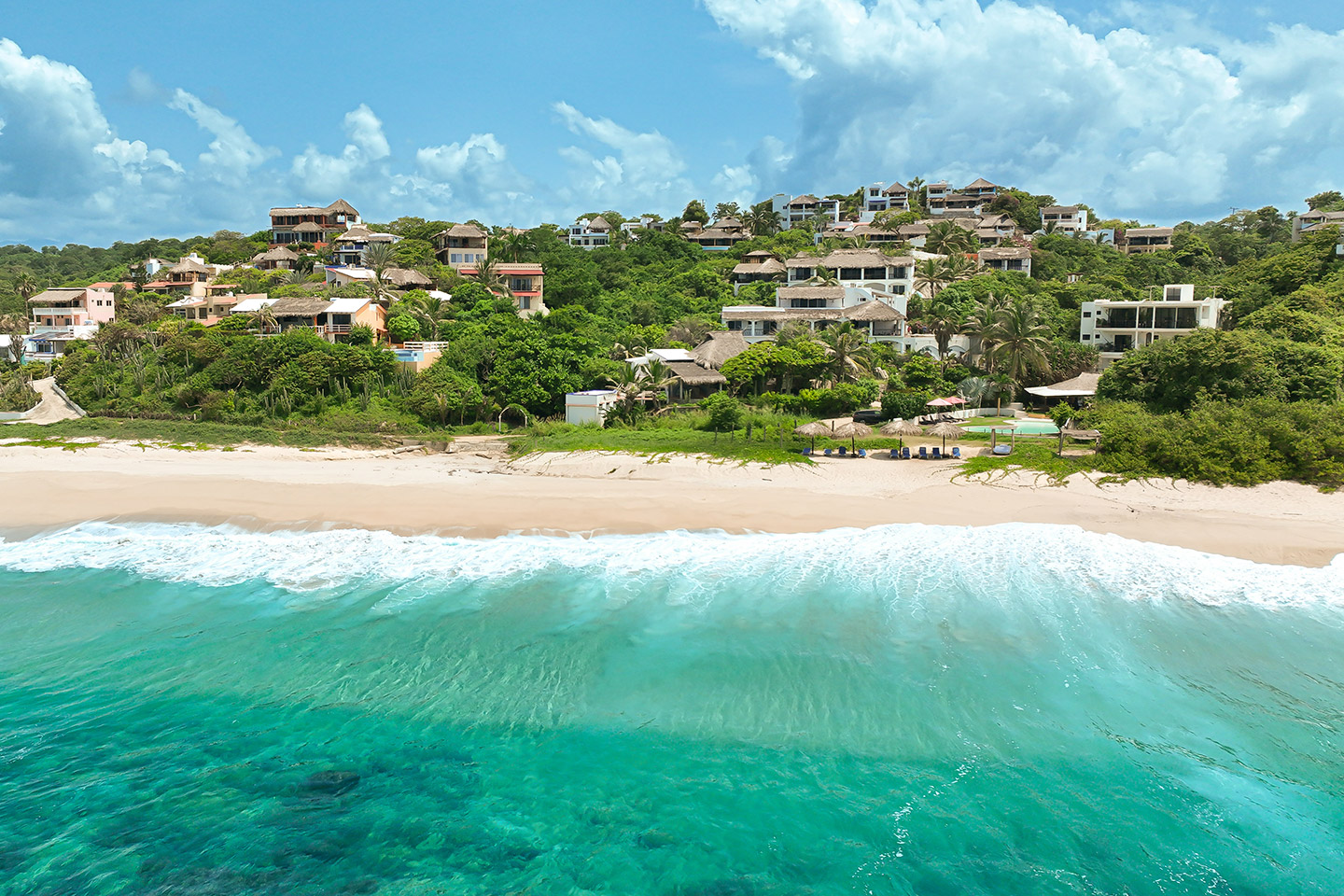 San_Pedro_Pochutla_playas_Oaxaca_Salchi Salchi, una de las playas de San Pedro Pochutla, en Oaxaca