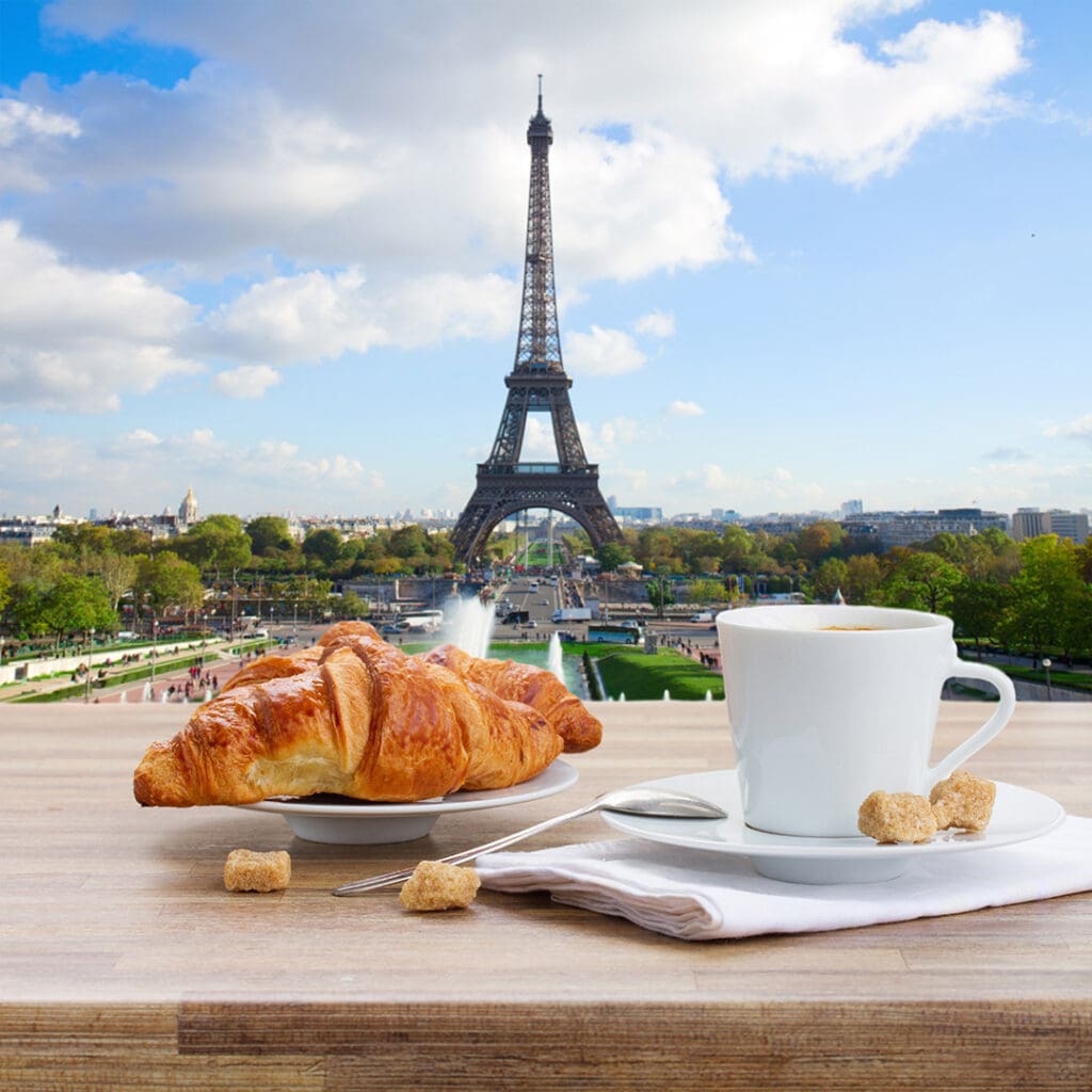 Croissant en París, Francia.