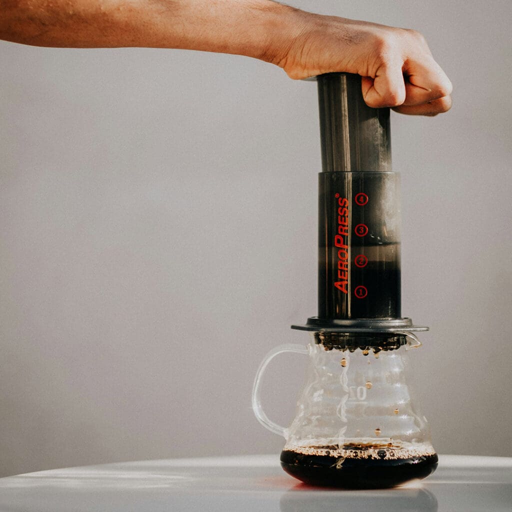 Métodos de extracción de café