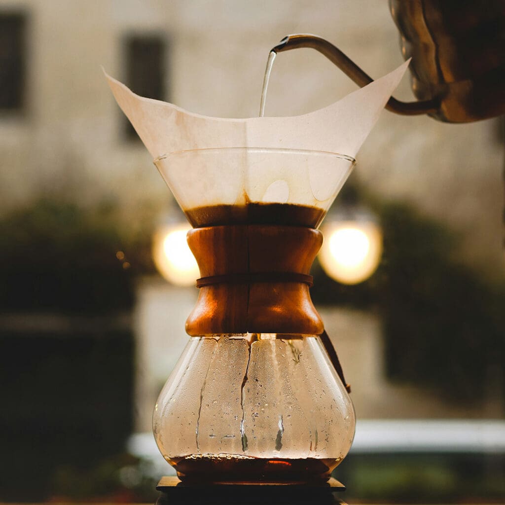 Métodos de extracción de café