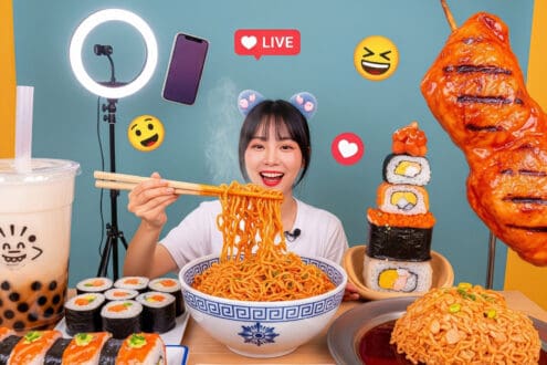 Mukbang: el ‘trend’ extremo de comer frente a millones en redes