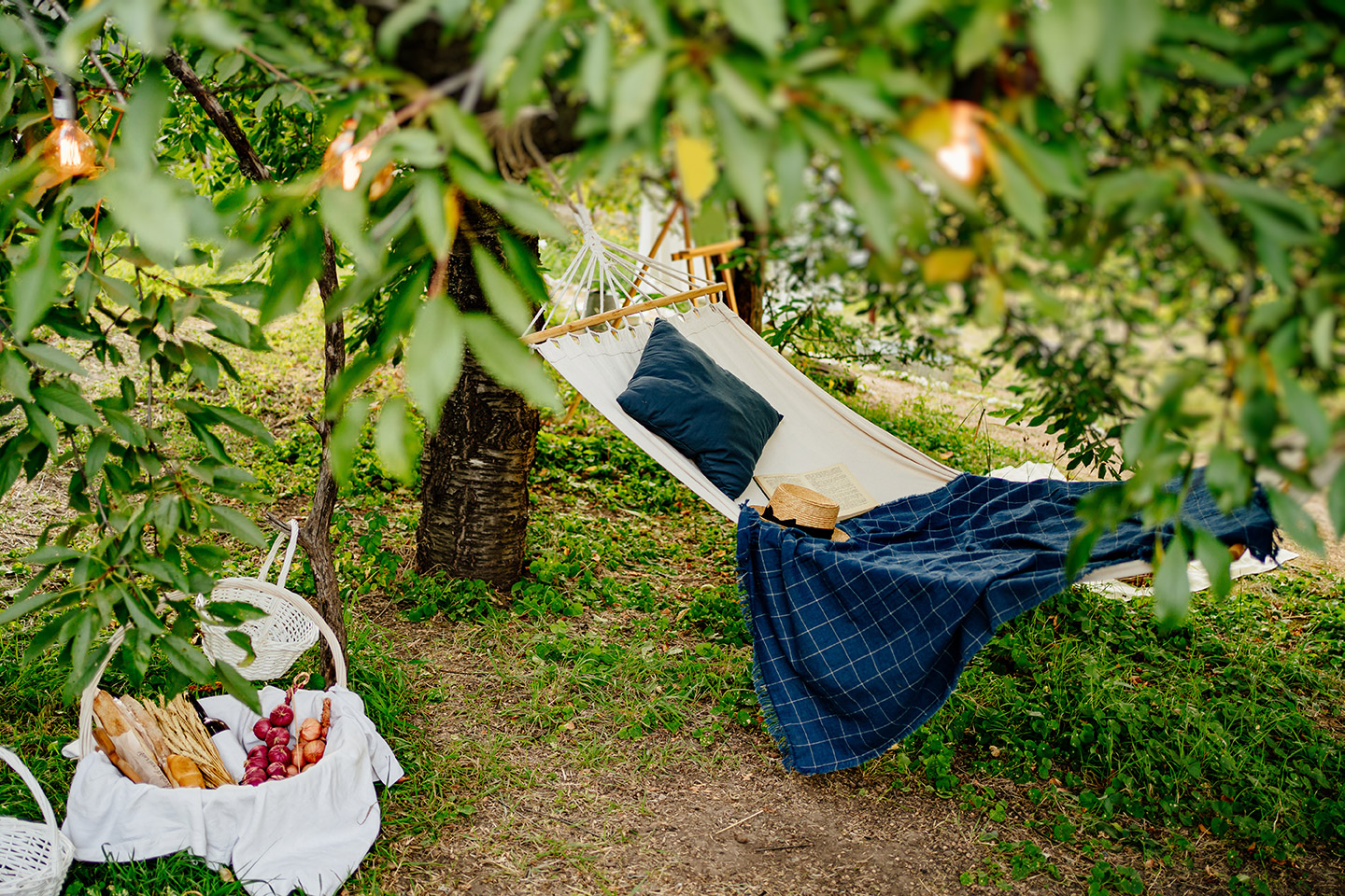 El primer paso para un picnic romántico es elegir el lugar adecuado.
