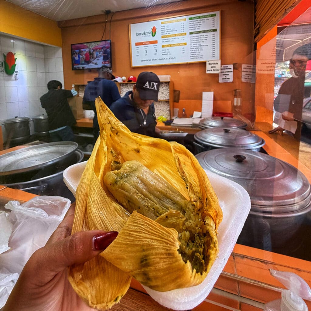 Puestos de tamales en CDMX: Nativitas