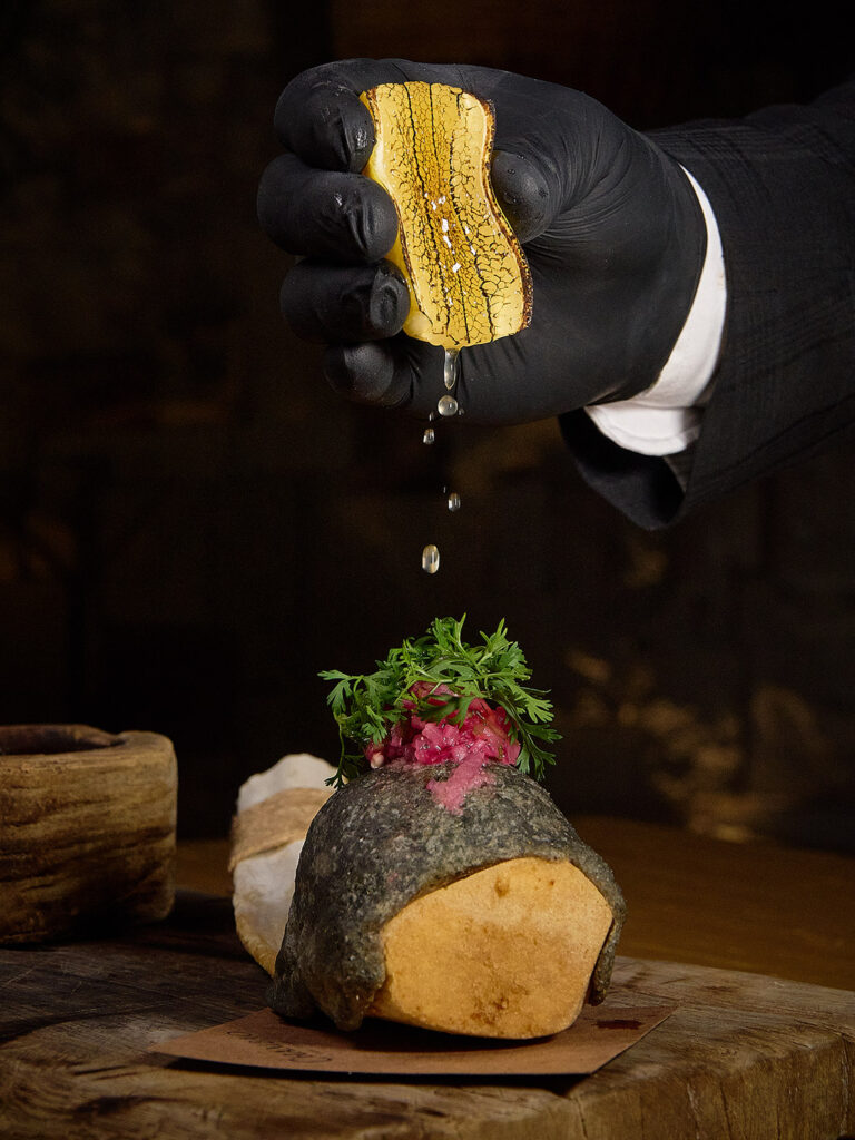 Menú con Wagyu de Rodrigo Rivera-Río en Chambao Polanco