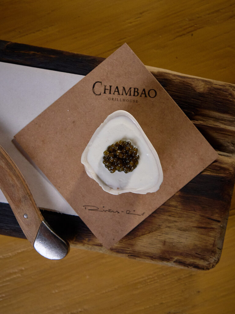 Menú con Wagyu de Rodrigo Rivera-Río en Chambao Polanco