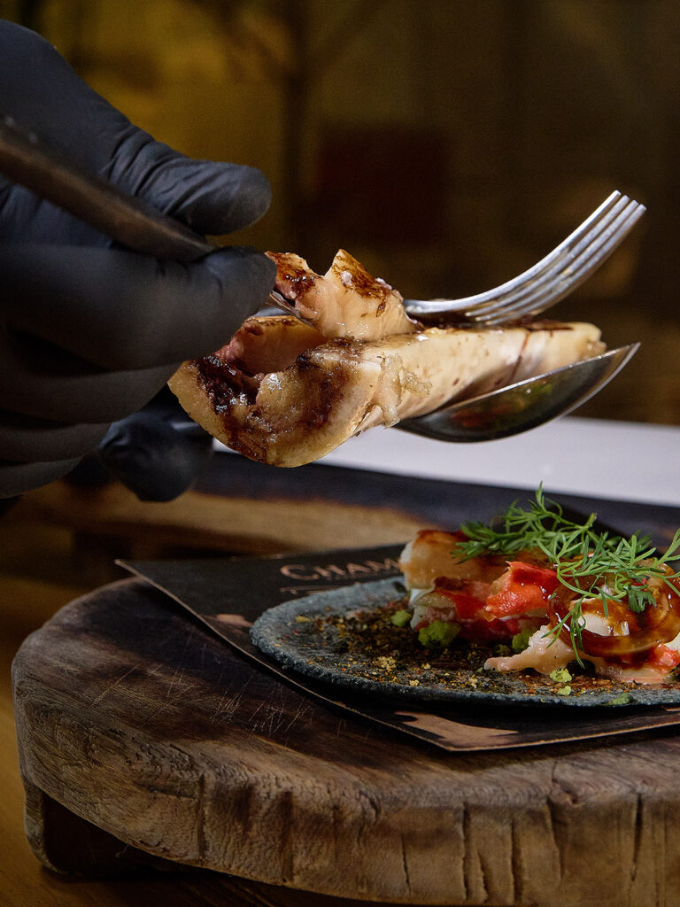 Menú con Wagyu de Rodrigo Rivera-Río en Chambao Polanco