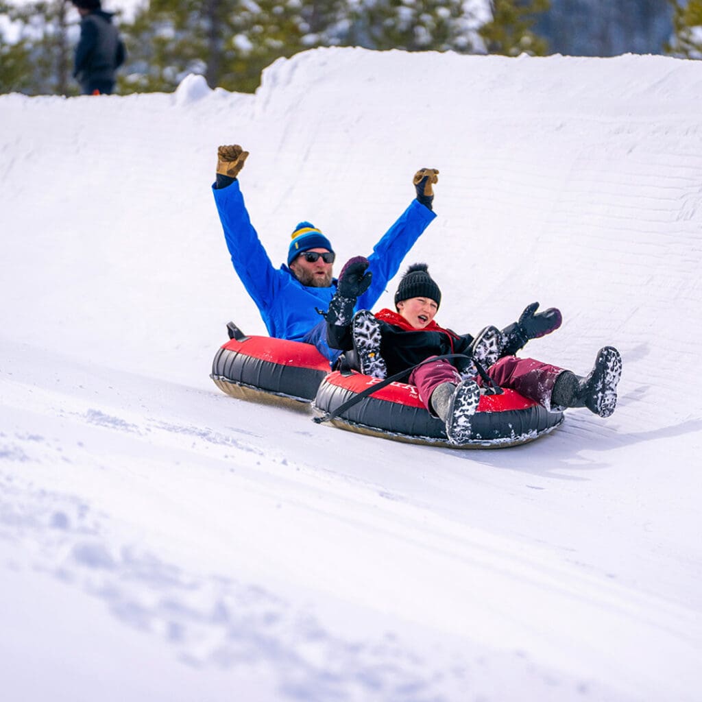 Snow tubing