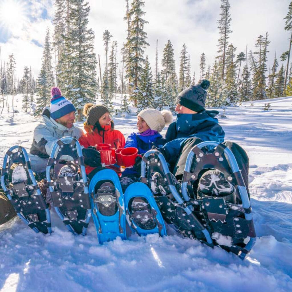 Caminatas con raquetas.