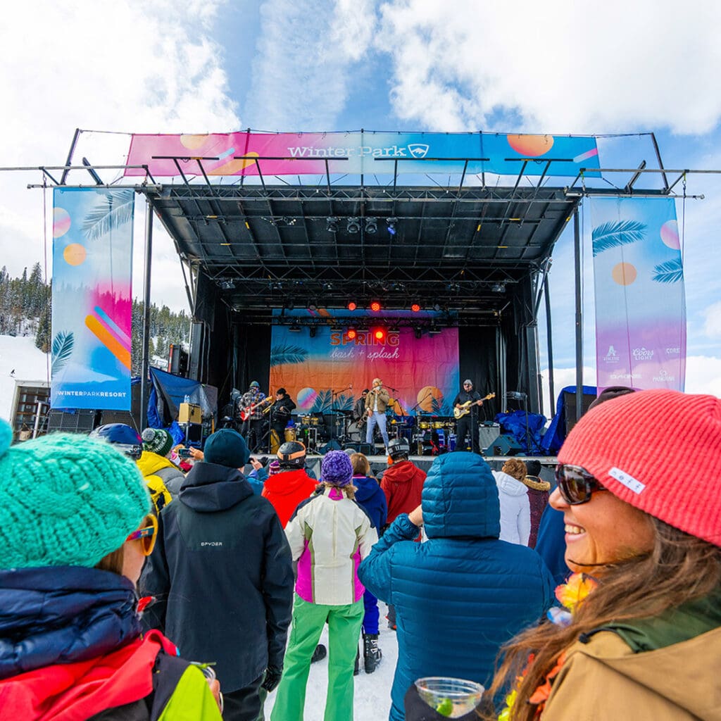 Festivales de música en la nieve.