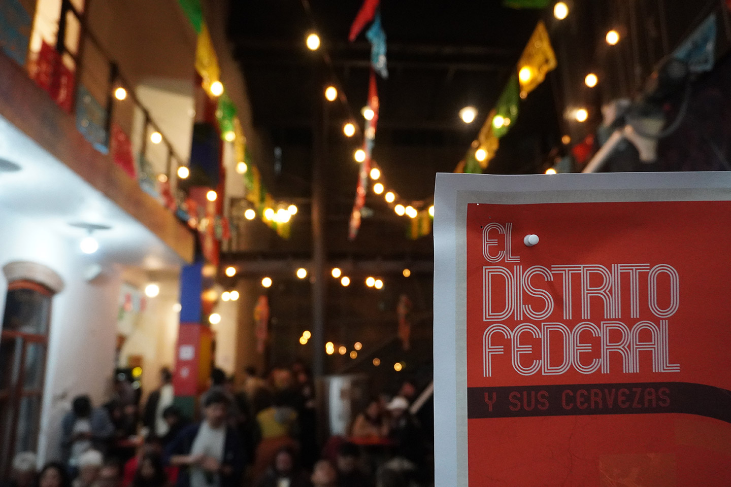 “El Distrito Federal y sus Cervezas”.