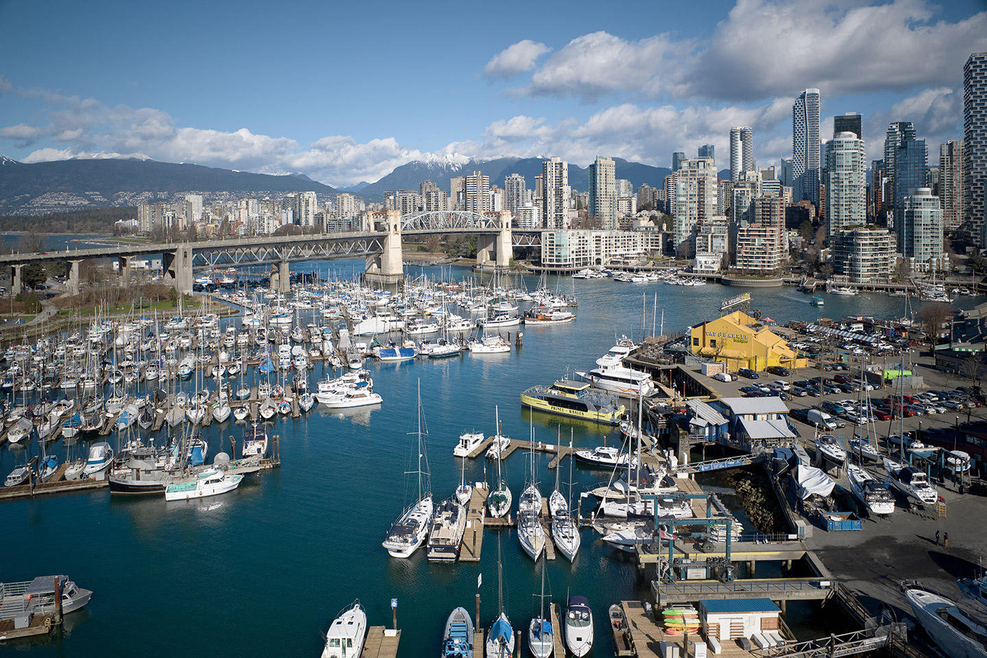 Restaurantes en Vancouver vista ciudad