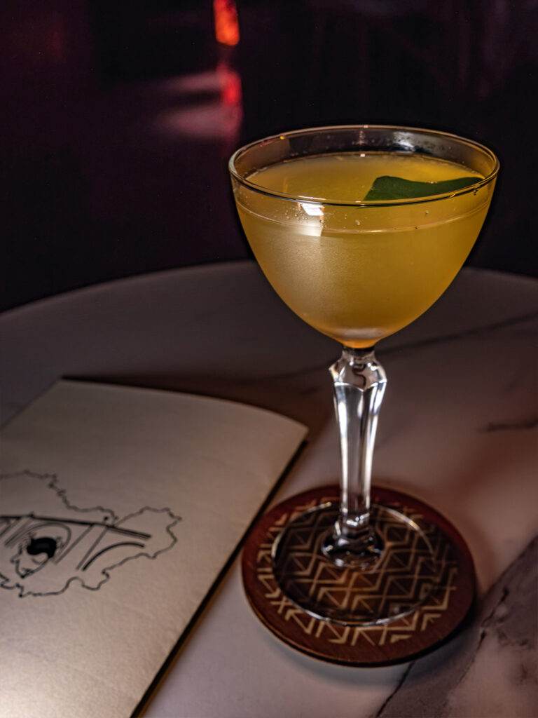 Coctel del restaurante HDDN, en Madrid