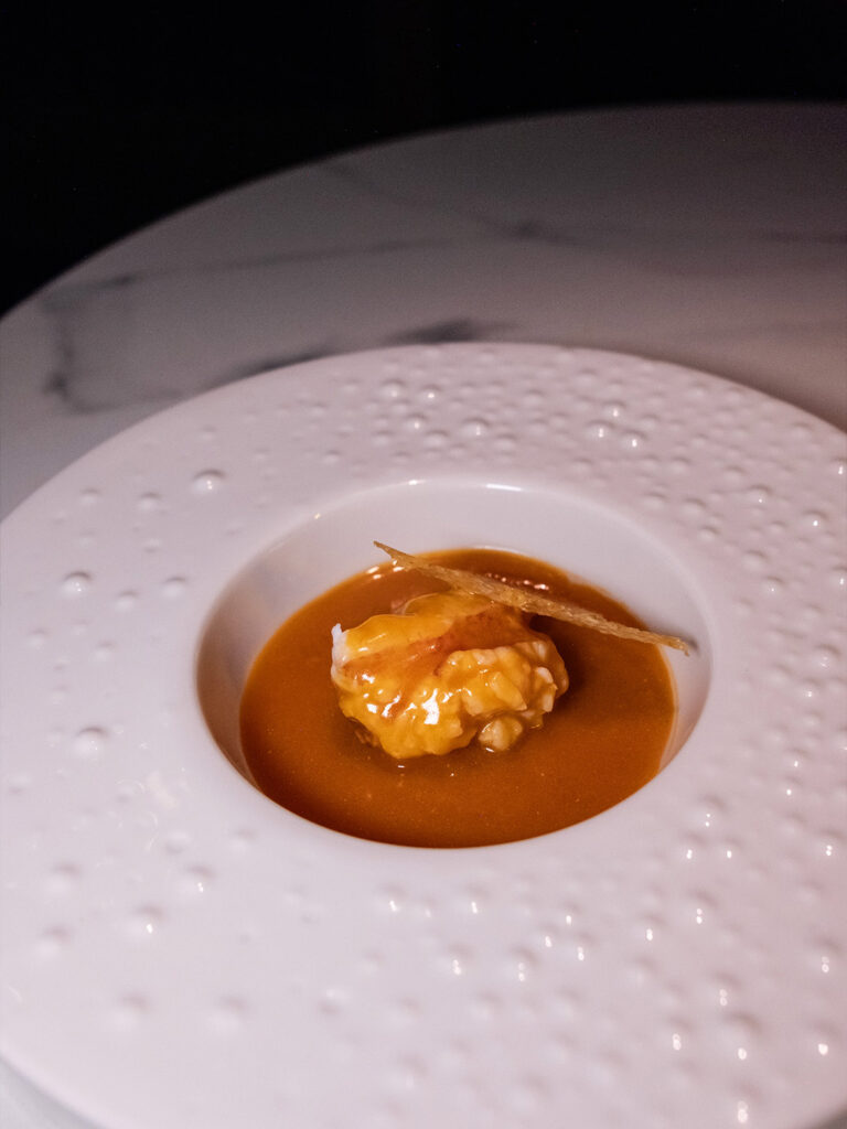 Platillo del restaurante HDDN, en Madrid