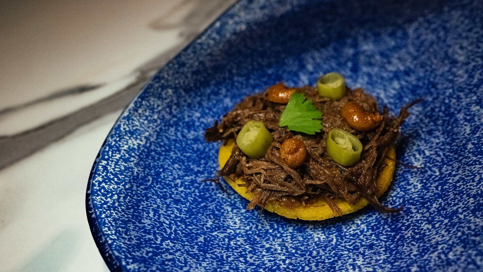 Platillo del restaurante HDDN, en Madrid
