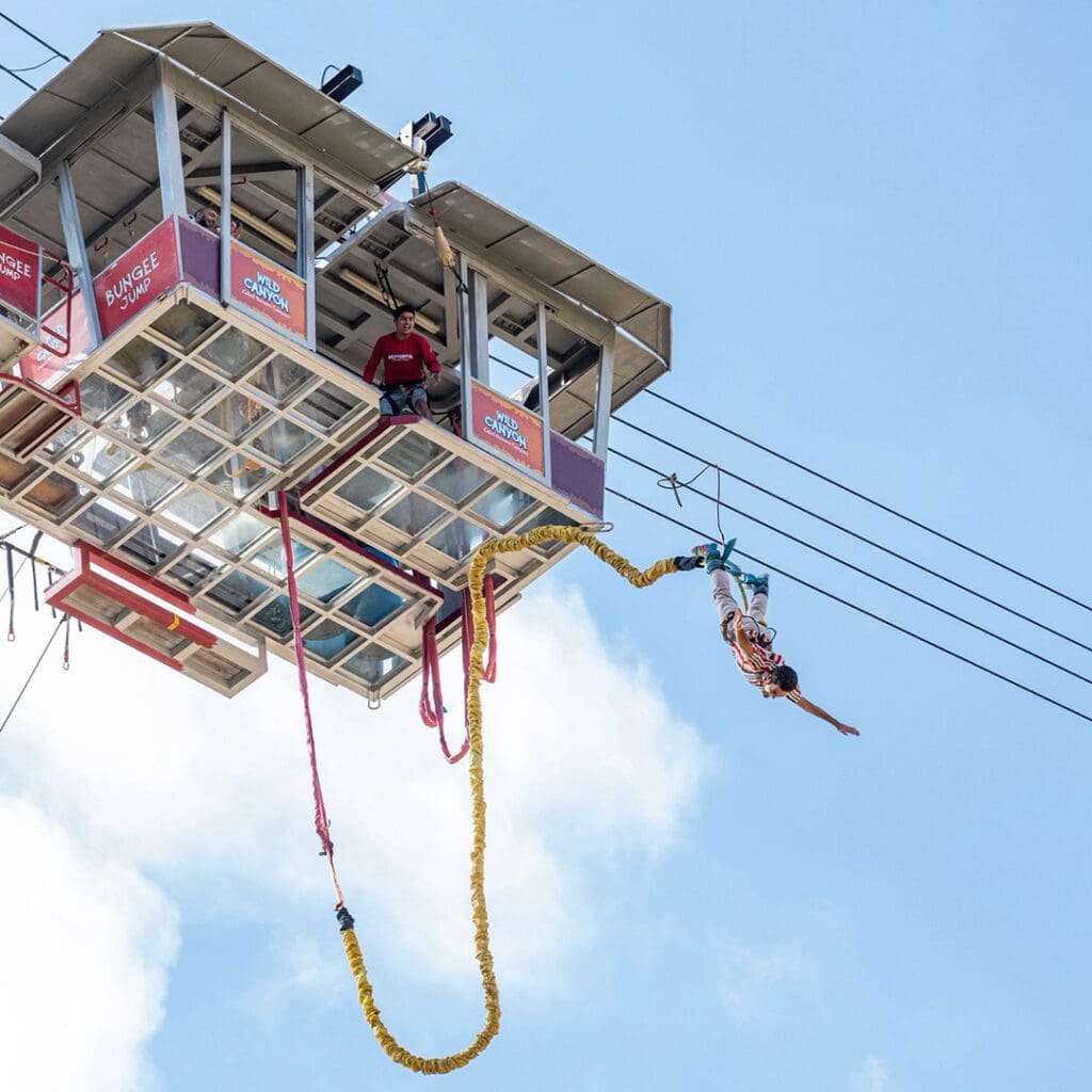 Bungee jumping en México