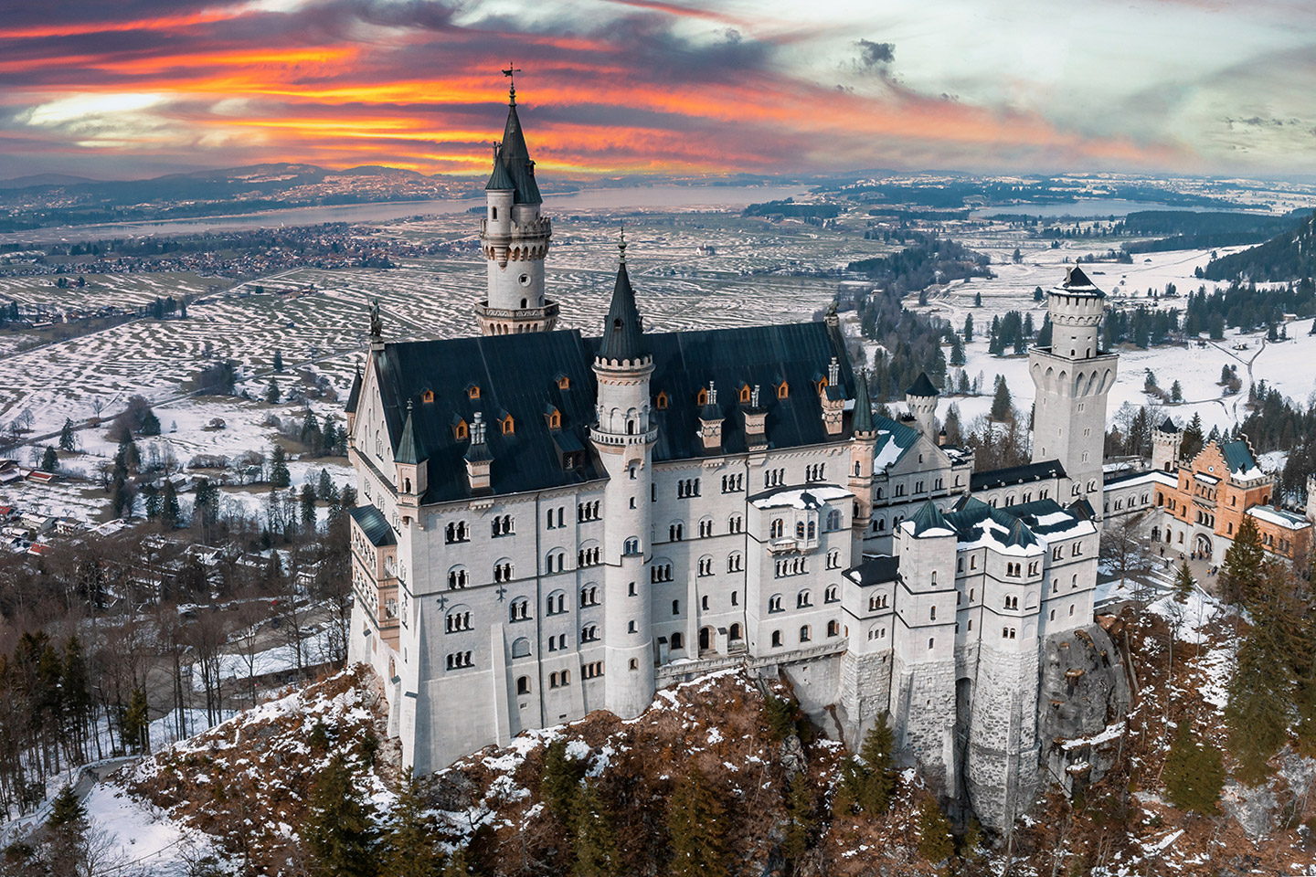 Castillo de Neuschwanstein – Alemania.