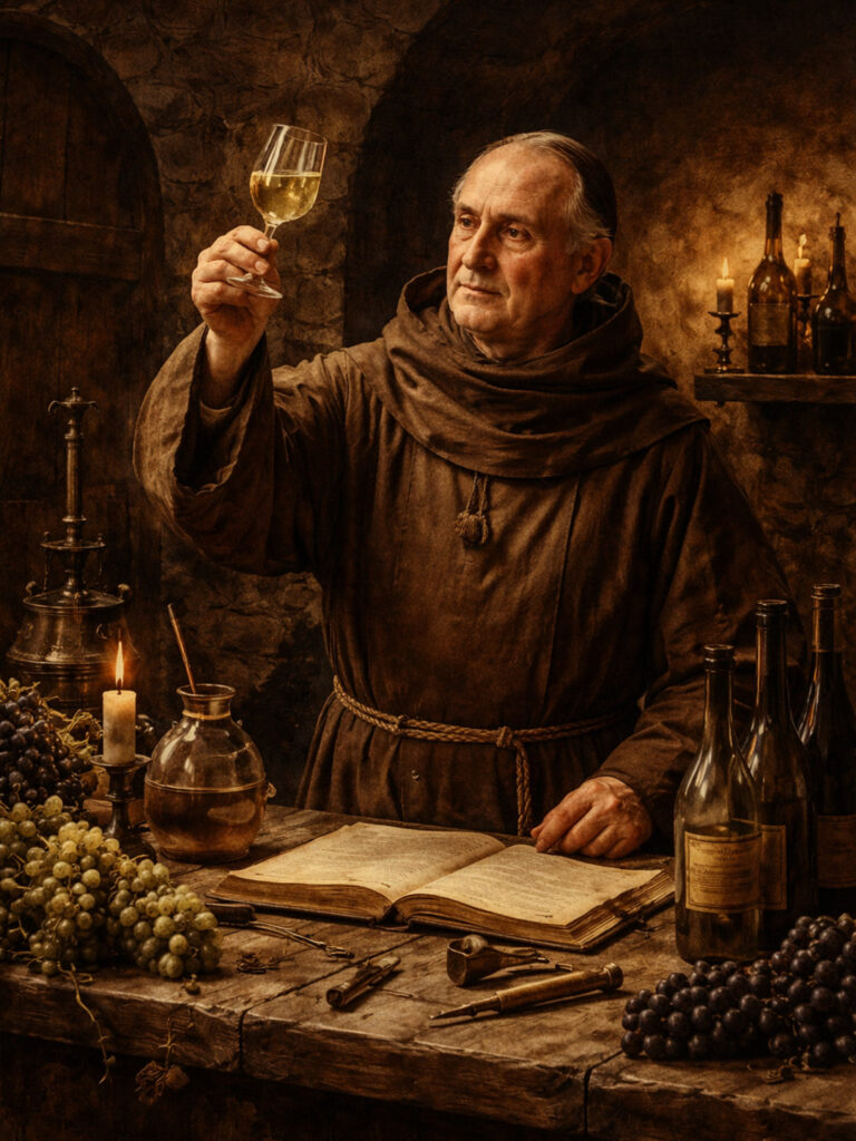 Don Perignon es clave en su historia.