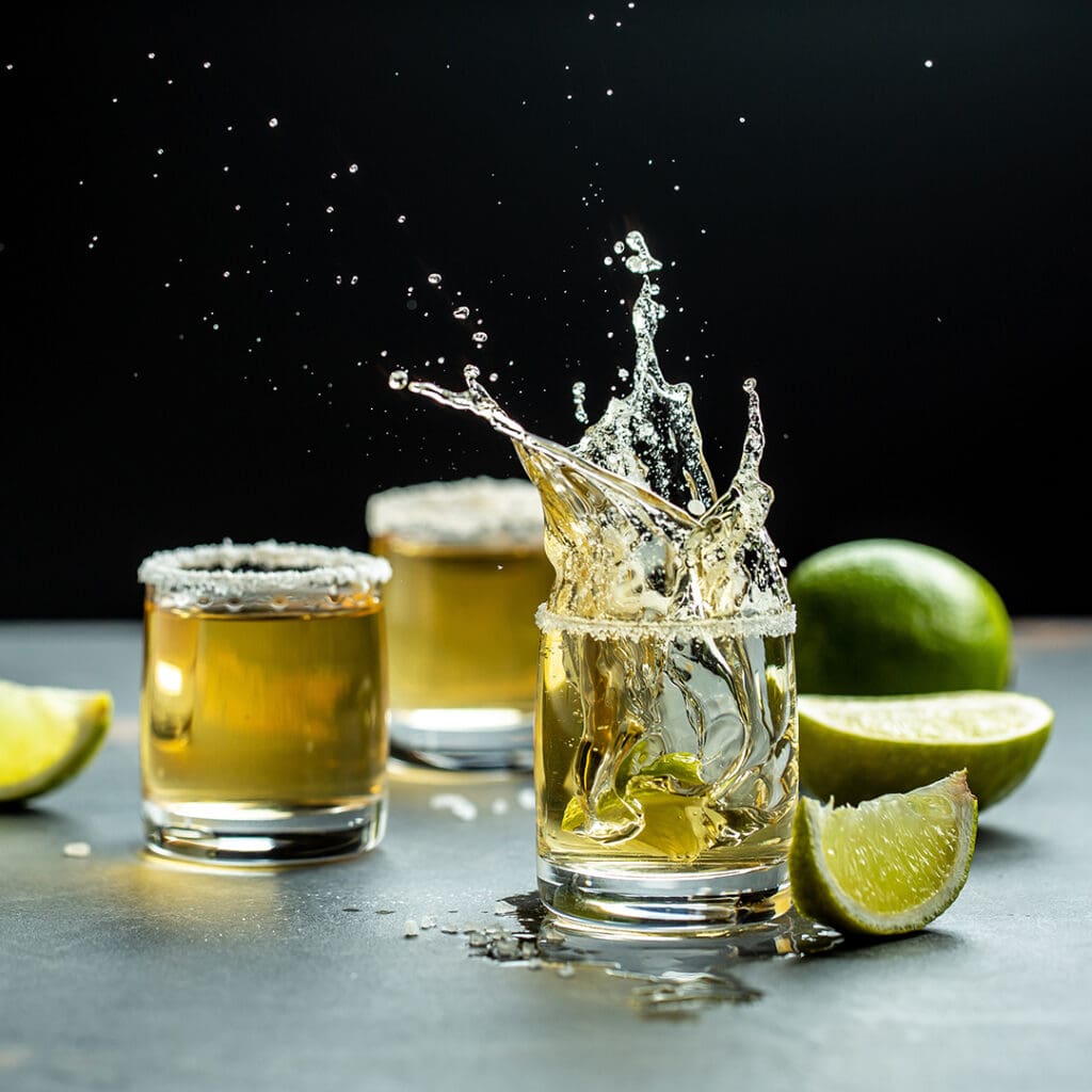 Mezcal y tequila artesanales.