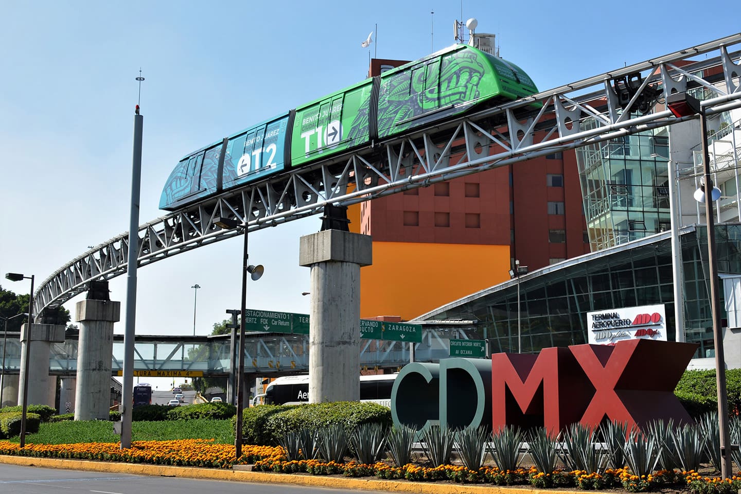 Cómo transportarte en el AICM
