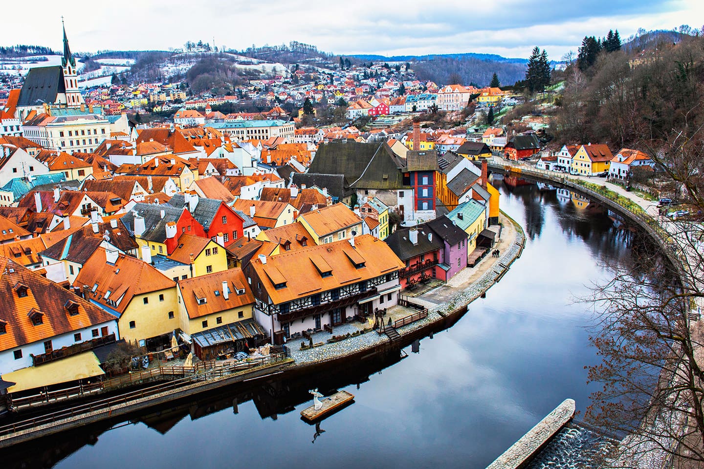 Český Krumlov.