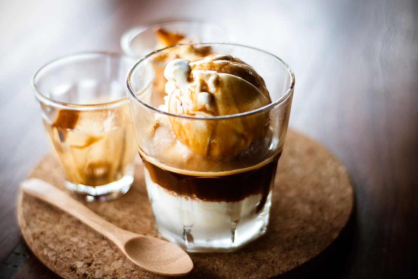 Un postre italiano.