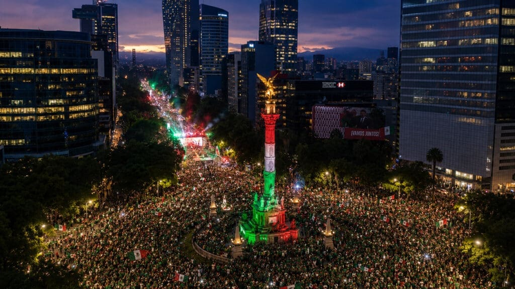 ¿Por qué los mexicanos celebramos en el Ángel de la Independencia? Esta es la respuesta