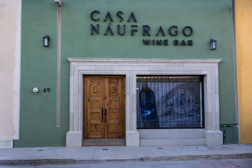Casa Naufrago, viñedo en Parras