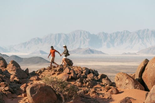 ¿Cómo luce un desierto cuando florece? Descúbrelo en Namibia, África