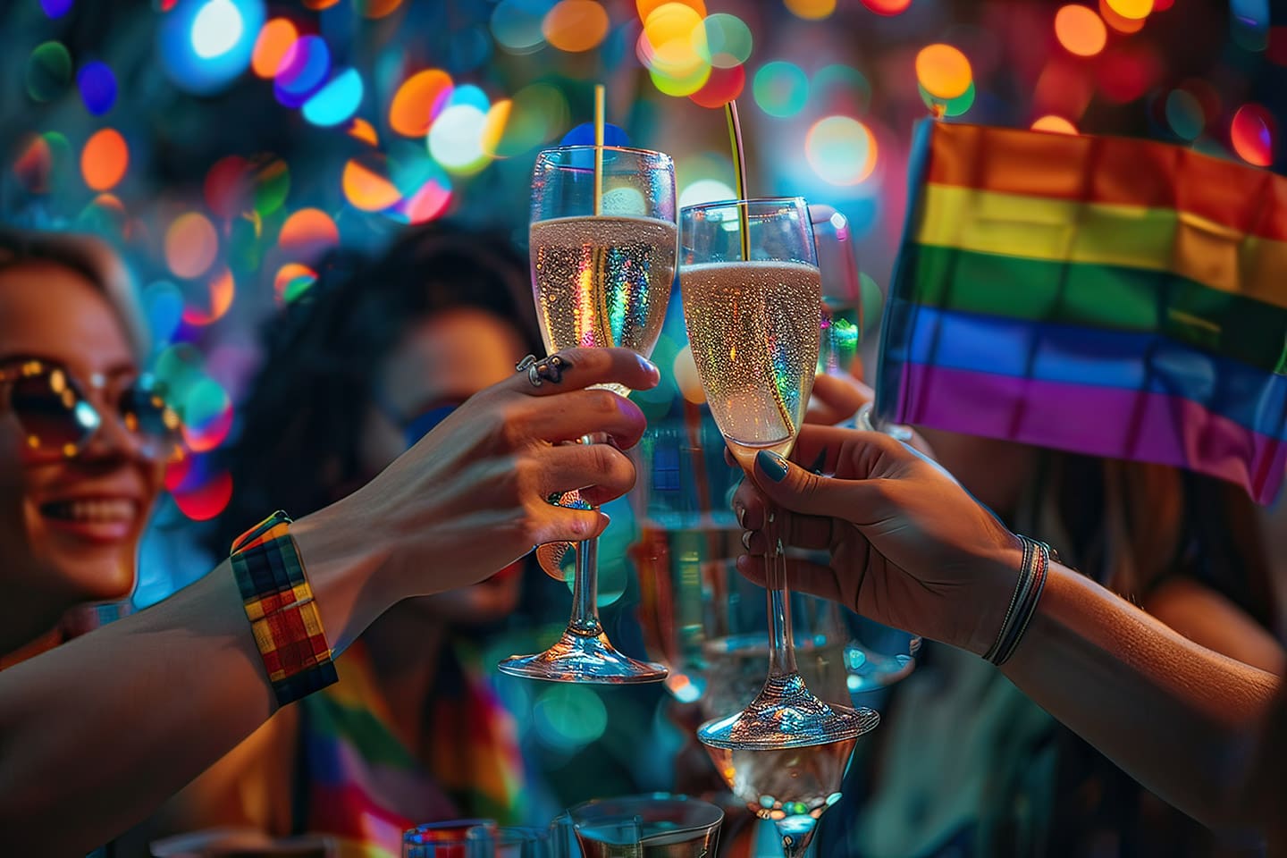 Una agenda de eventos LGBT.