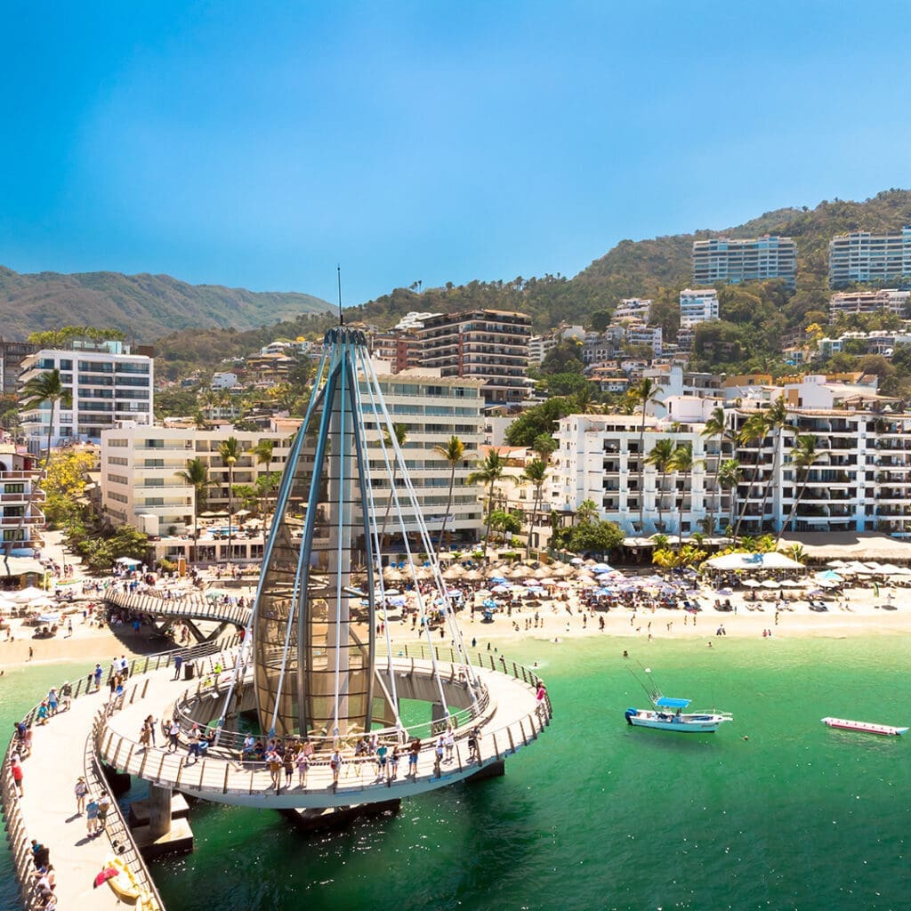 Malecón de Puerto Vallarta.