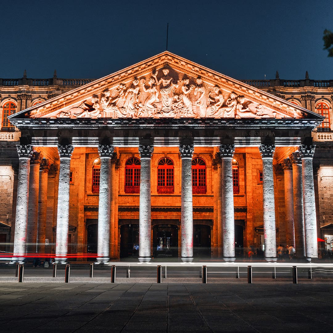 Teatro Degollado.