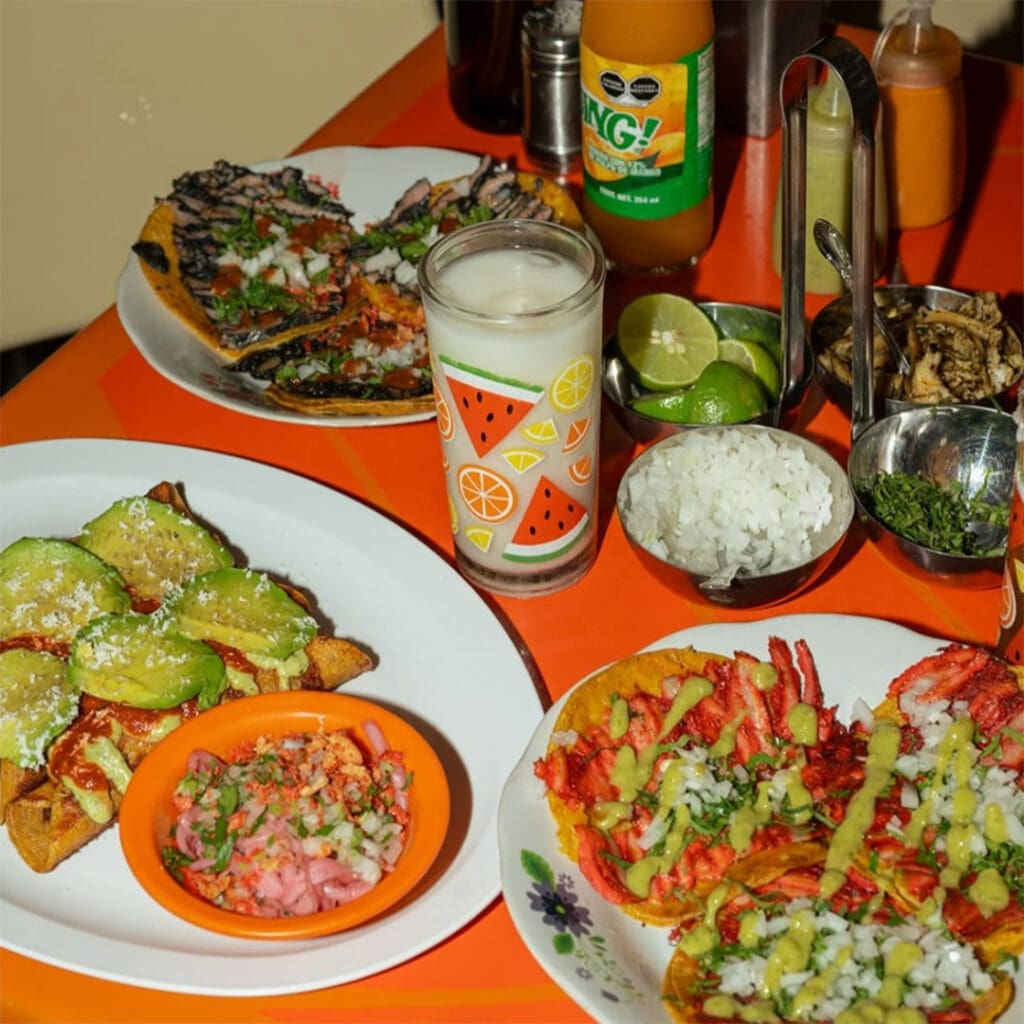 Tacos del Valle.
