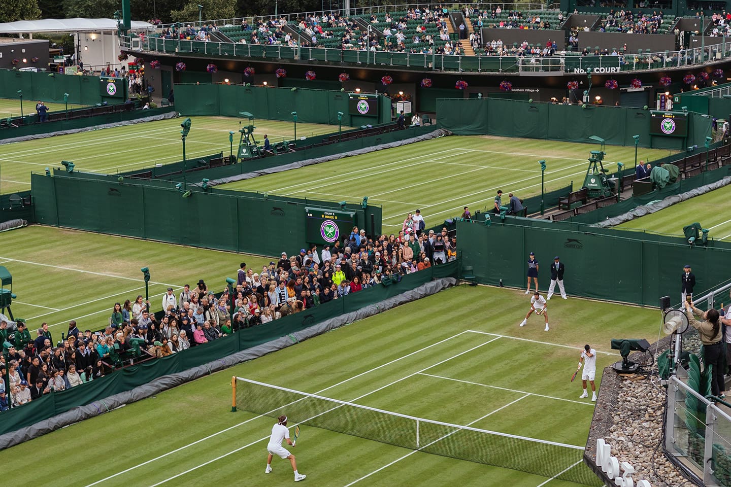 Wimbledon_fresas_cancha La tradición gastronómica más famosa del torneo.