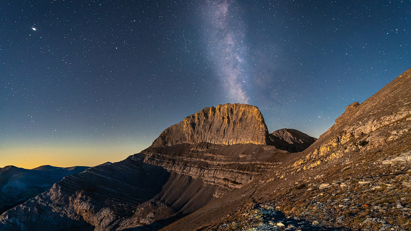 Monte Olimpo, en Grecia.