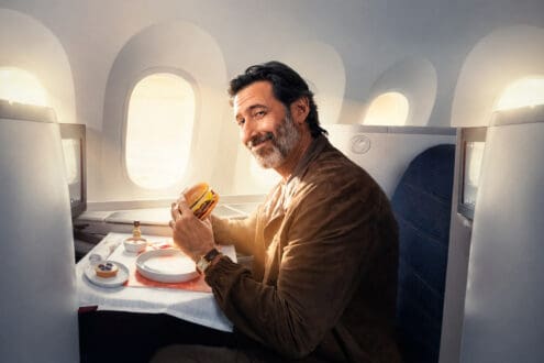 Hamburguesas en el aire: Aeroméxico y Bobo Burgers llevan el antojo a los vuelos