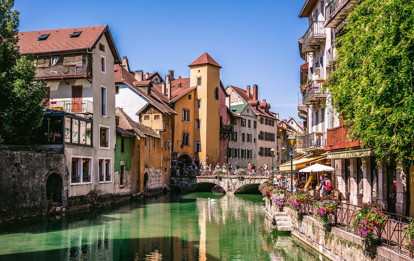 Annecy en Los Alpes.