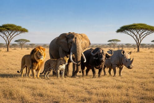 Los cinco grandes de África: mucho más que una lista de safari
