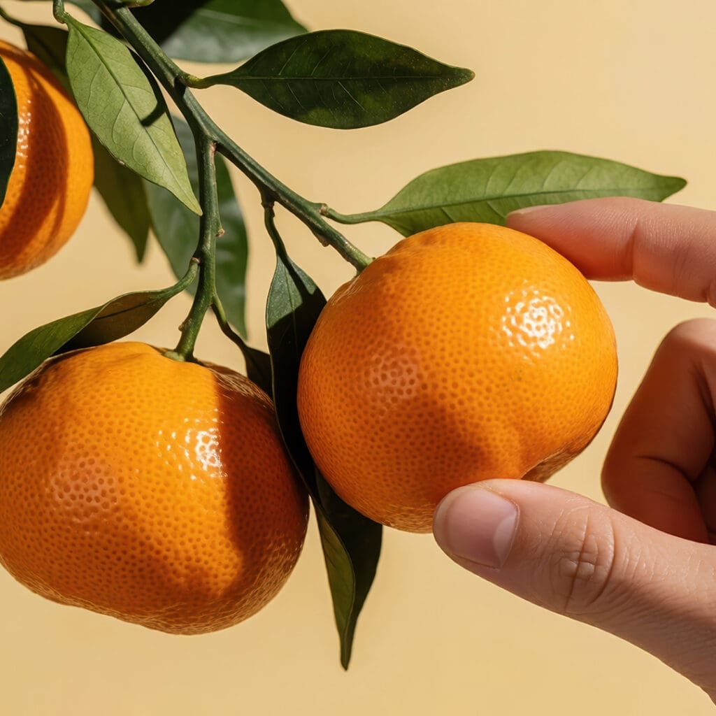 Mandarinas.