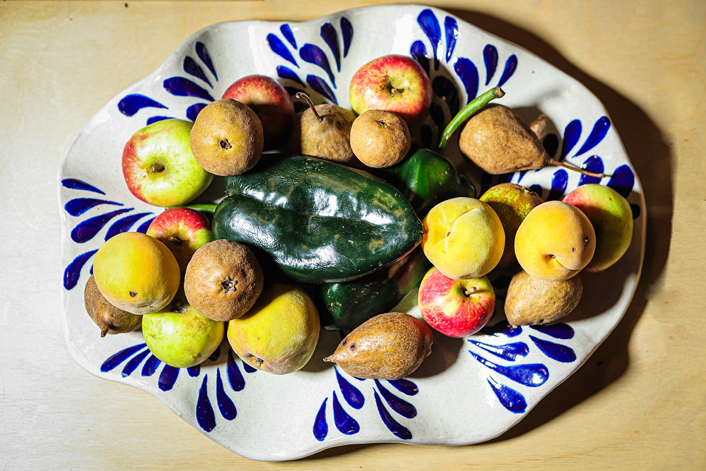 ingredientes de los chiles en nogada poblanos