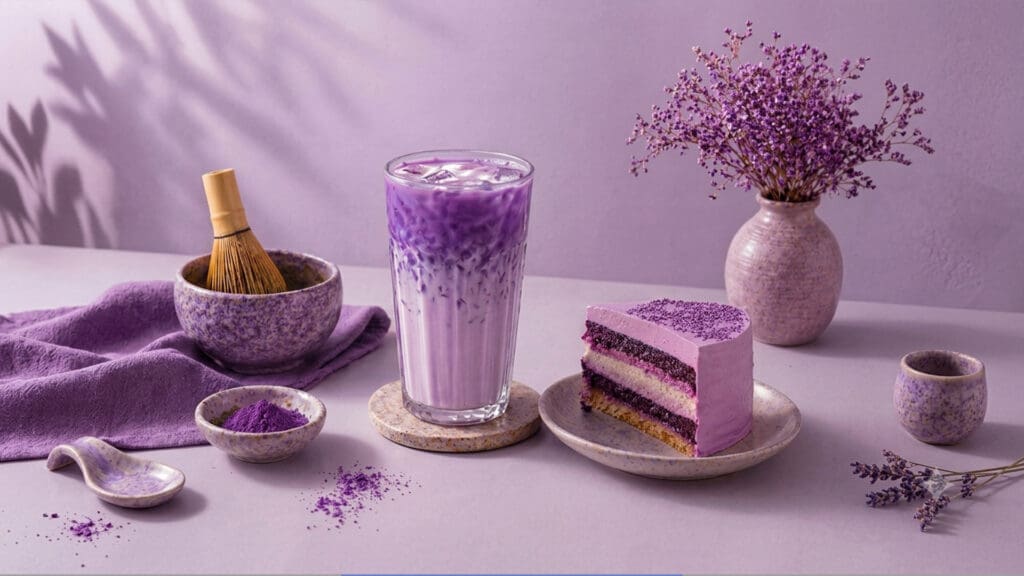 ¿Has visto postres morados? Probablemente llevan ube (y aquí te decimos qué es)