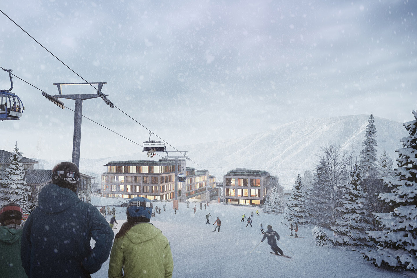 Estará ubicado al final de South Aspen Street.